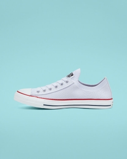 Converse Twisted Prep Knit Chuck Taylor All Star Női Rövidszárú Fehér/Piros/Sötétkék | YLPNORI-HU